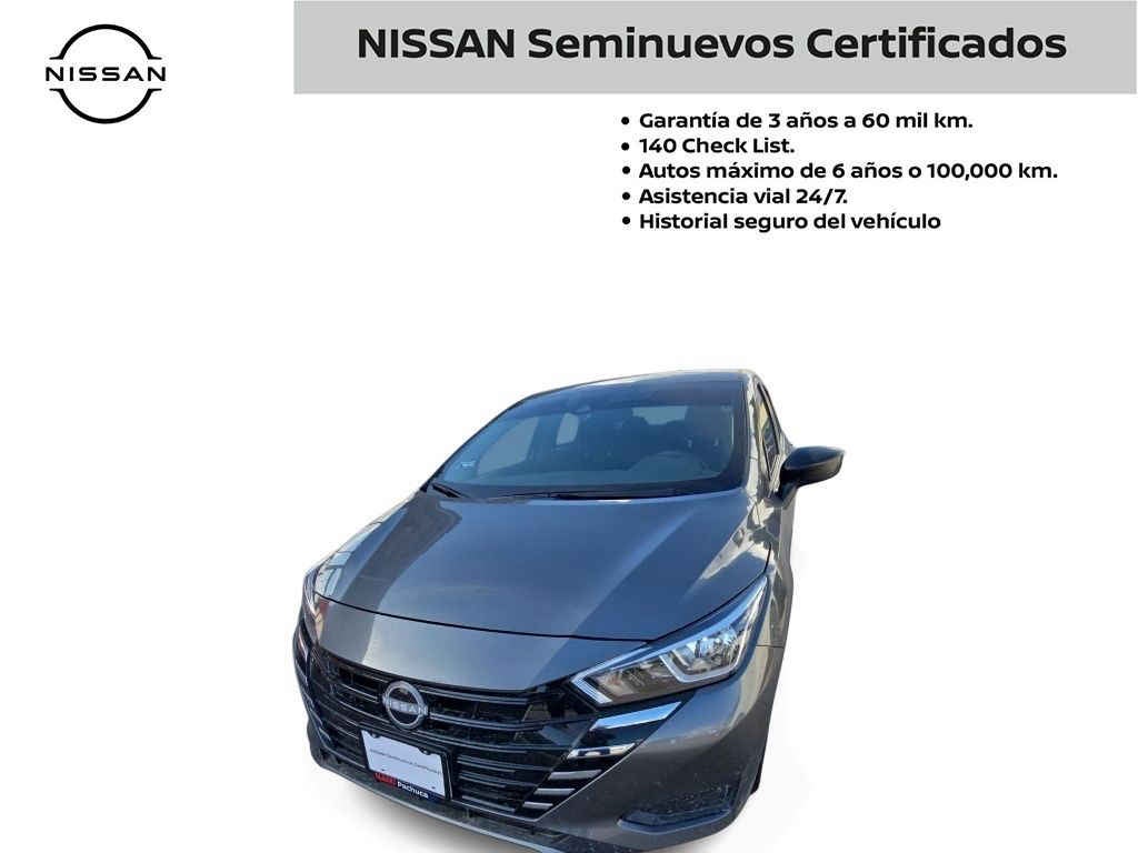2025 Nissan Versa 4p Sense L4/1.6 Man