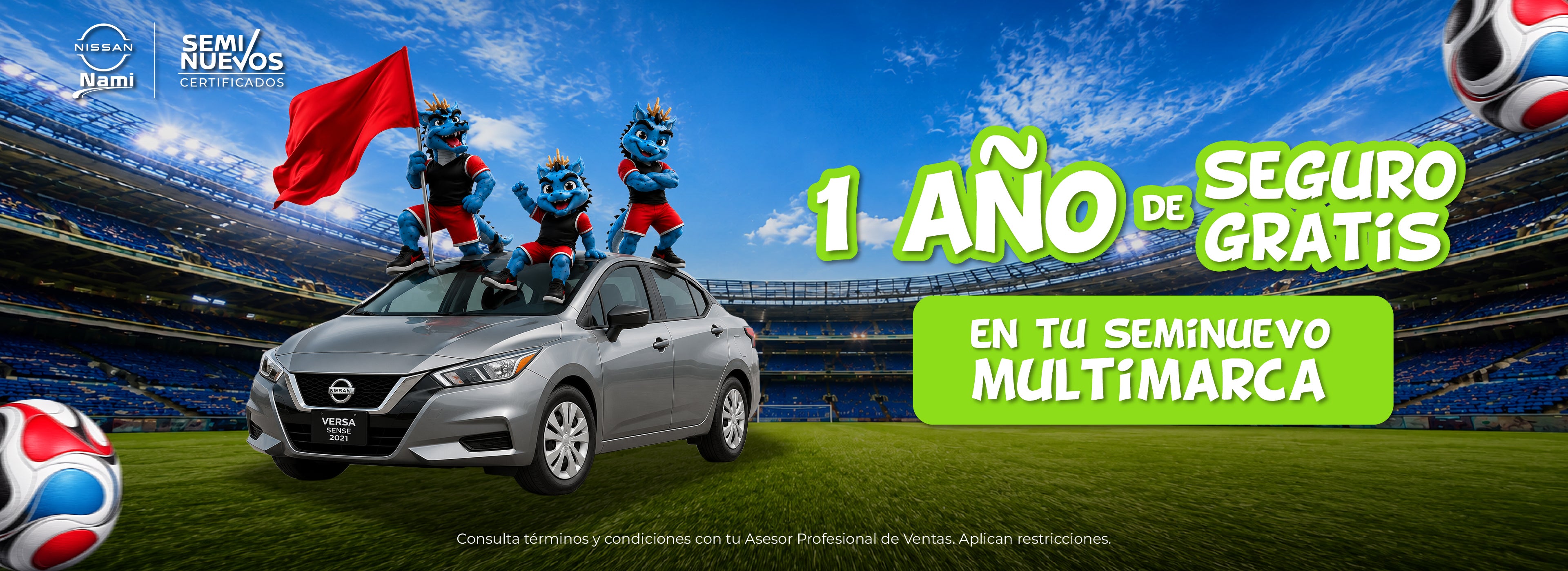 ¡Un año de seguro gratis!