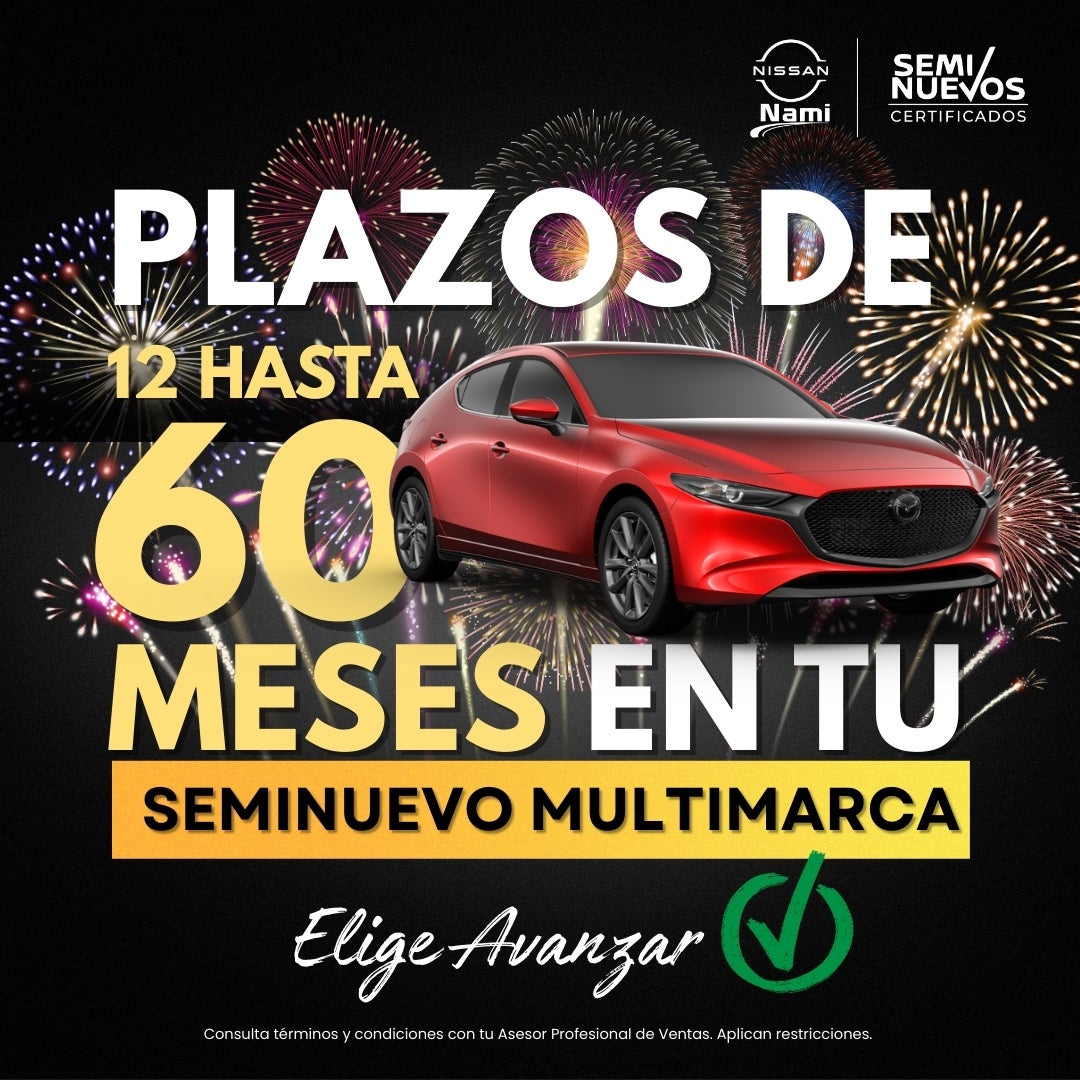 Plazos cortos para comprar tu seminuevo