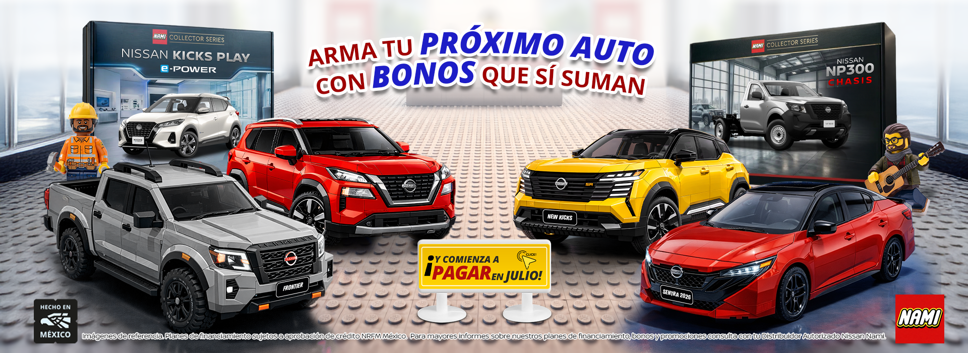Arma tu próximo auto con bonos que sí suman