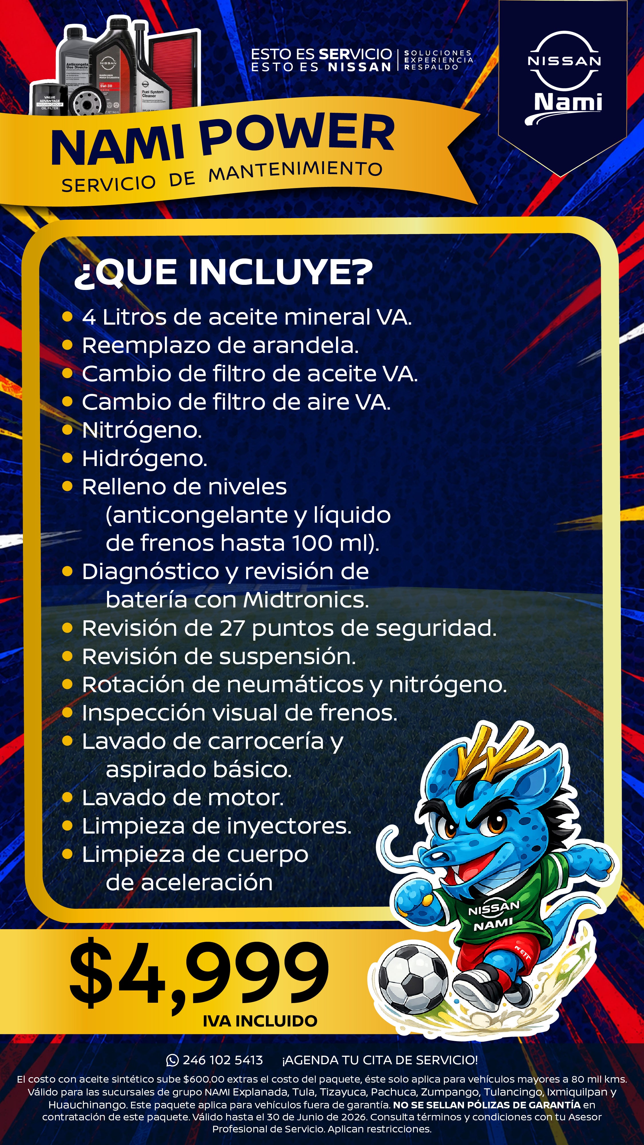 PAQUETE NAMI POWER